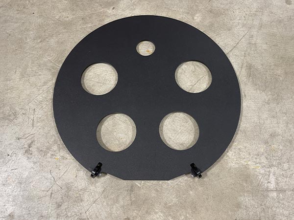 Circular bore conduit spacer