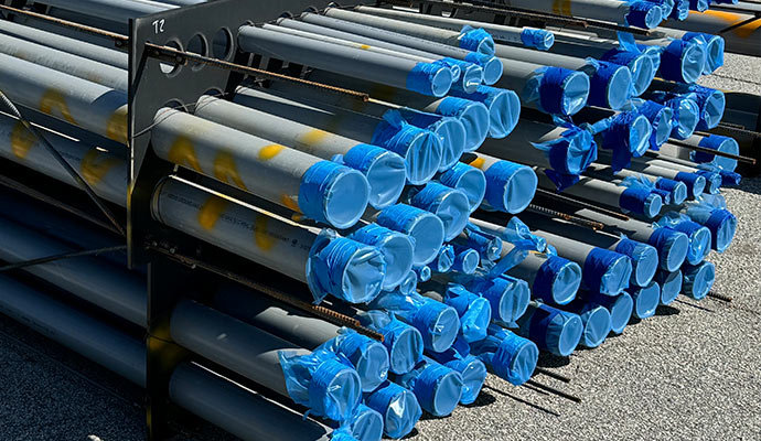 Duct bank conduit spacers