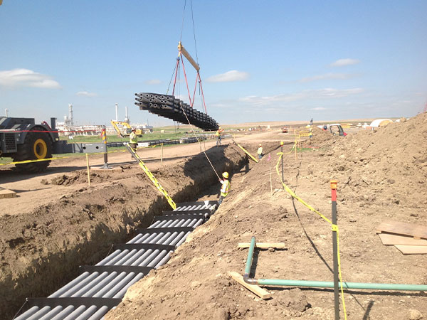 Key Conduit Spacers for Hospital Underground Installations