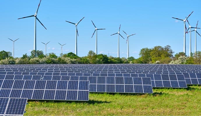 Solar and wind energy system